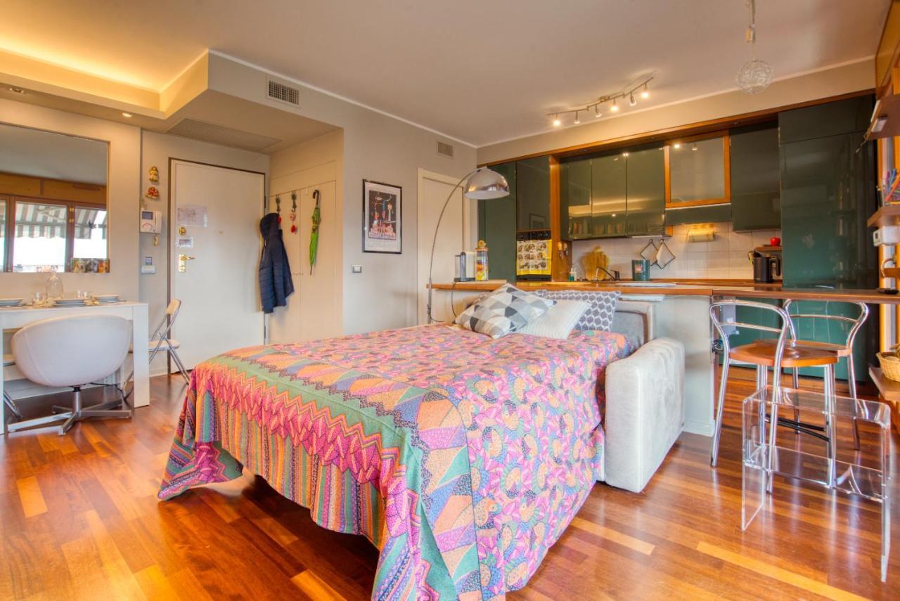 Caseospitali - Casa Di Bibi, Colorato Ed Elegante Bilocale Vicino Al Naviglio Martesana Per 4 Vimodrone Luaran gambar